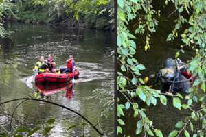 Rescuers, Divers Search For Person In Boston River