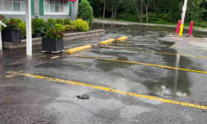 Prince Pizzeria on Broadway could not open because of the water main break.