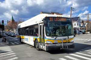 (BREAKING) MBTA Bus Crashes With Car In Malden: Police