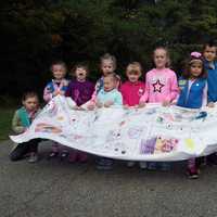 <p>The Most Creative Team Banner was made by Daisy Troop 10077. </p>