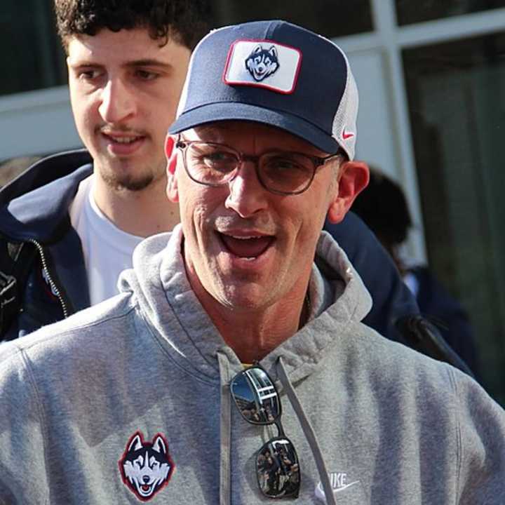 UConn Coach Dan Hurley could be headed to the LA Lakers.