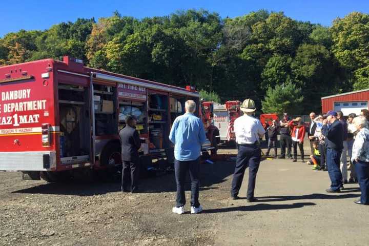 Danbury Firefigthers' Food Drive Benefits Salvation Army Program