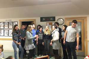 Dartmouth A Cappella Group Stops By Mount Kisco Child Care Center