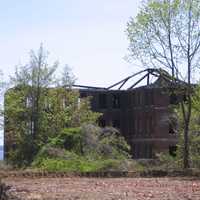 <p>Much of Davids Island is now in ruin.</p>