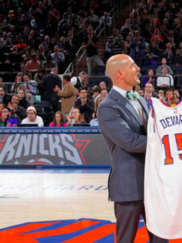 Knicks Honor Veteran, Pace Alumnus, Staff Sergeant Jim Devary 