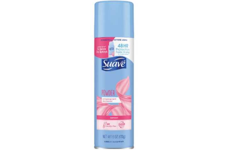 Suave Deodorant Recalled Due To Cancer-Causing Carcinogen