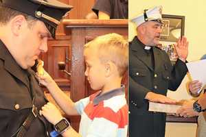 VIDEO: Glen Rock Honors Police Vet, Welcomes New Chaplain, Special Officers