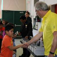 Elmsford Rotary Donates Dictionaries To Grady’s Third-Graders