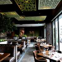 <p>The dining room at City Perch Kitchen + Bar in Dobbs Ferry.</p>