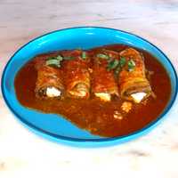 <p>Eggplant rollatini from Mamma Bella Cucina &amp; Pizzeria</p>