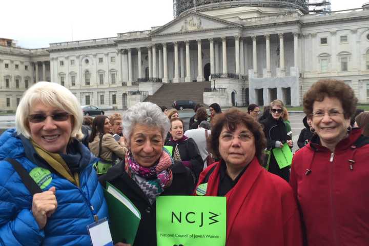 Bergen County Women March On Washington To Call On Senate To 'Do Their Job'