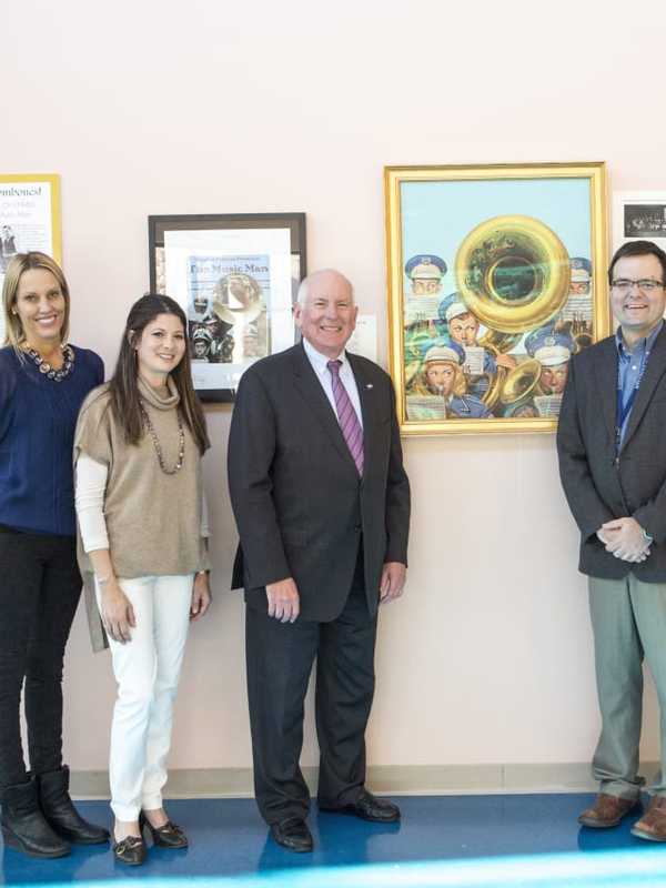 Iconic Painting Exhibited During 'The Music Man' In Westport