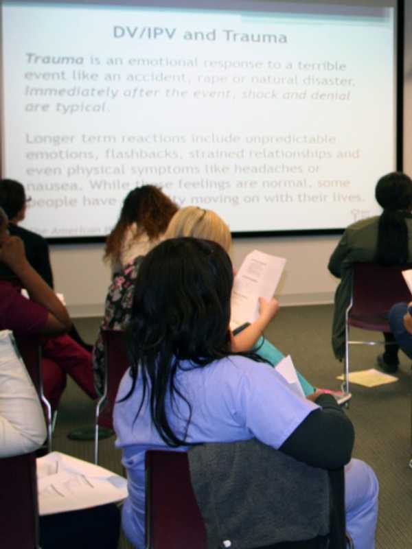 Nursing Students Learn From Domestic Violence Workshop