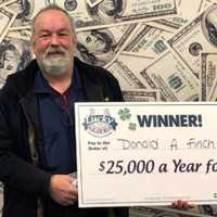 Norwalk Man Claims '$25,000 A Year For Life' Lottery Prize