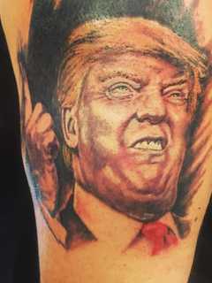 Ink Artist Offers Trump Fans Free Tattoos