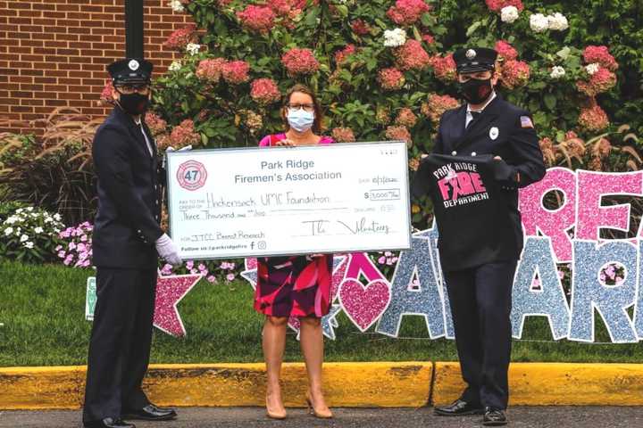 HEROES: Park Ridge Firefighters' T-Shirt Campaign Benefits HUMC Cancer Research Center