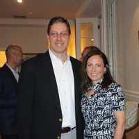 <p>Rye residents Douglas DeStaebler and Laura Kelleher each were honored with the Gold Spirit Award by the Rye YMCA.</p>