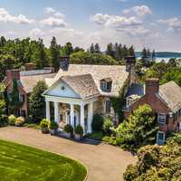 <p>The new home purchased in Irvington by Michael Douglas and Catherine Zeta-Jones.</p>