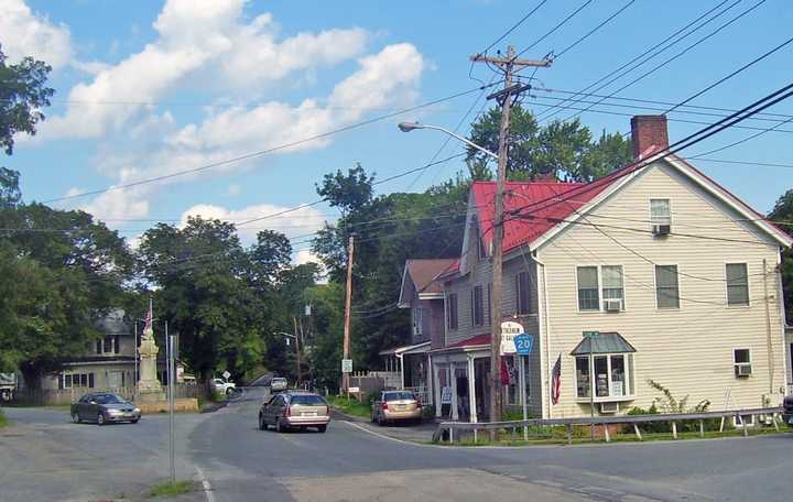 Downtown Salisbury Mills, New York.