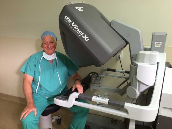 Dr. Paul Waters recently performed Greenwich Hospital&#x27;s 100th robotic-assisted surgical procedure in the past six months.