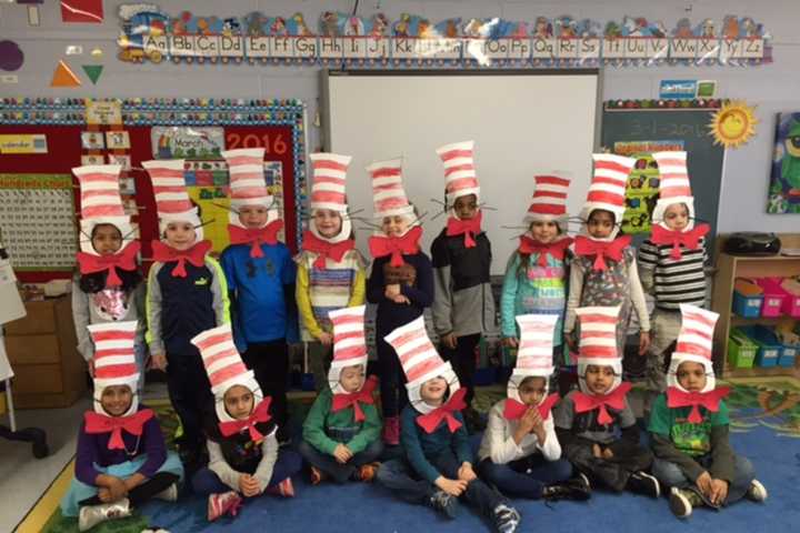 Paramus' Parkway Elementary School Students Celebrate Dr. Seuss' Birthday