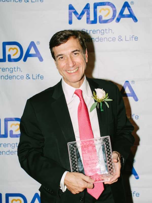 Weston Doctor Sparkles With Diamond Award For Work To Fight ALS