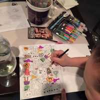 <p>An ARTxSOULNJ Drink and Draw event brought the creativity out in people.</p>