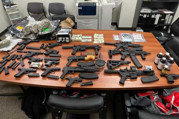 Pills, Pounds, And Pistols: One Stafford Traffic Stop Scores Major Drugs, Guns Bust