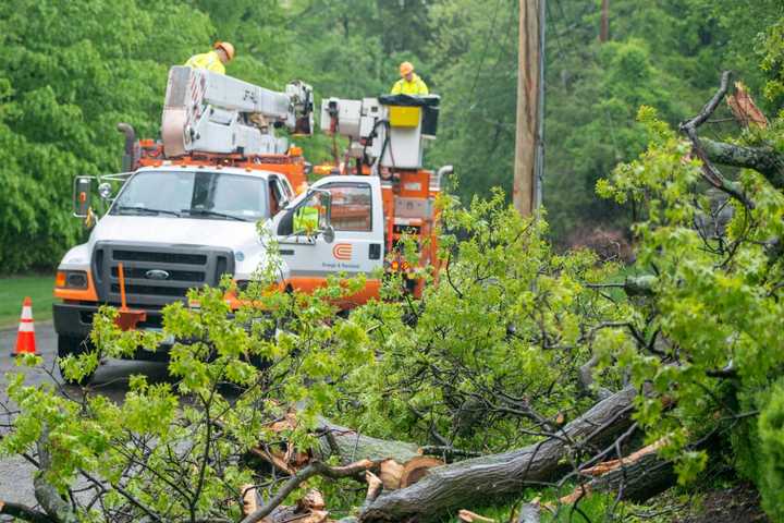 Storms With 70 Mph Wind Gusts, Hail, Knock Out Power In Orange County