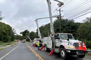 Thousands Without Power In CT; Areas Hardest Hit Are Where Tornado Warning Was In Effect