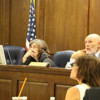 <p>Members of the Zoning Board of Adjustments listened to over ninety minutes of testimony and public comments.</p>