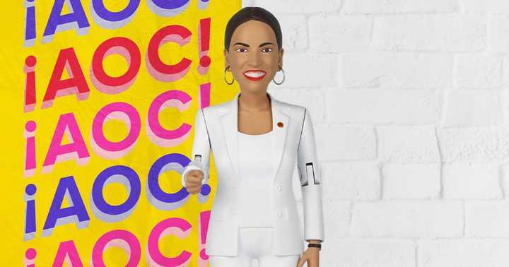 Alexandria Ocasio-Cortez is getting her own action figure.