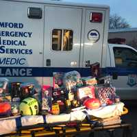 <p>Stamford Emergency Medical Services and the Stamford Paramedic Association are donating over 200 toys to pediatric patients.</p>