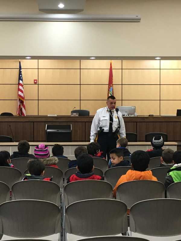 McKenzie School Students Tour East Rutherford Police Headquarters