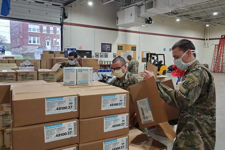 COVID-19: CT National Guard To Help With Distribution Of Millions Of Masks, At-Home Tests