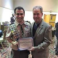 Ed Day Honors Rockland Eagle Scout