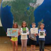 Students At Holmes School In Darien Celebrate Earth Week With Balloon, Show