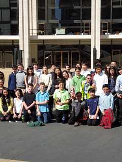 Eastchester Music Students Visit Lincoln Center