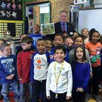 <p>County Executive Ed Day spent time with first-graders at West Haverstraw Elementary in recognition of Rockland County&#x27;s 32nd Annual Read-In.</p>