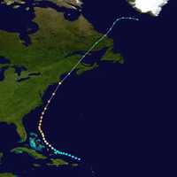 <p>The track of Hurricane Edna.</p>