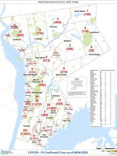 COVID-19: Here's Latest Rundown Of Westchester Cases By Municipality