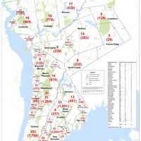 COVID-19: Here's Latest Rundown Of Westchester Cases By Municipality