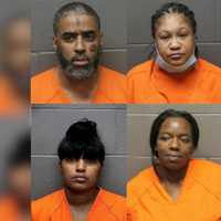 <p>Emery Chapman, 44, Pleasantville, NJ (top left);&nbsp;Tennille Lee, 47, Atlantic City, NJ (top right);&nbsp;Ebony Chapman, 43, Absecon, NJ (bottom left); and&nbsp;Teresa Lockhart, 37, Millville, NJ (bottom right).</p>