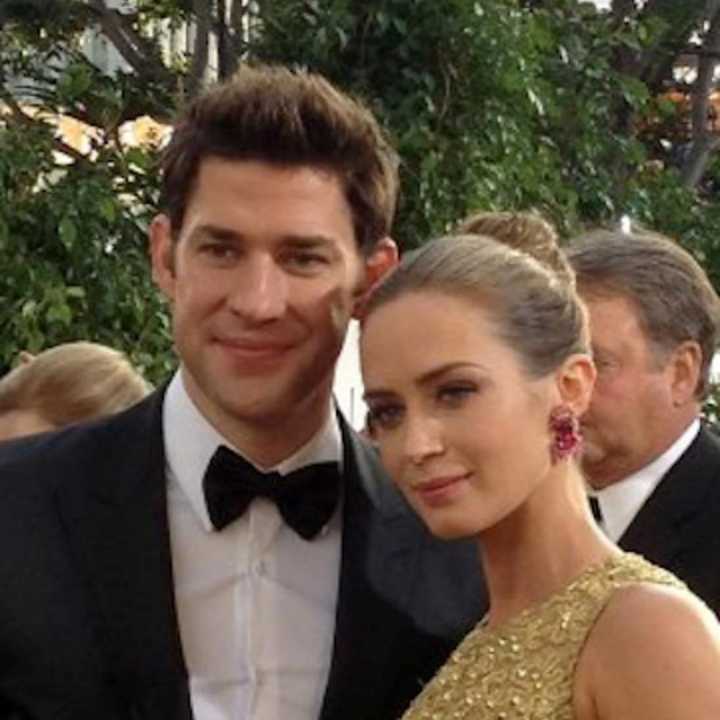 John Krasinski and Emily Blunt