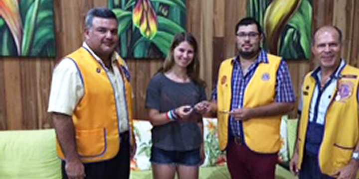 Emma Smolev, a senior at Harrison High School, spent most of her summer volunteering in Costa Rica, and distributed more than 200 eyeglasses during her trip abroad.