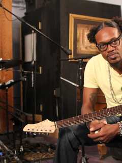 Guitarist Eric Gales Performs At Ossining's Mike Risko Music