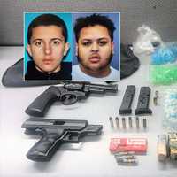 Haledon PD: Officers Find Pair With Two Loaded Guns, Hundreds Of Doses Of Heroin, Crack