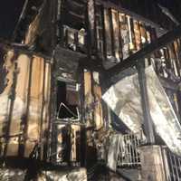 <p>The fire was reported on Rosecroft Road in Rockville</p>