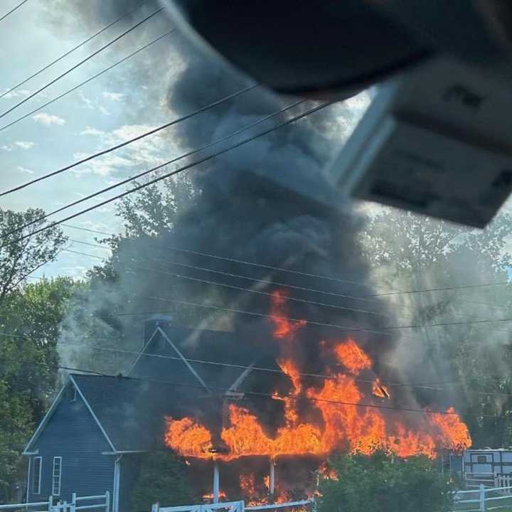 Fast-Moving Fire Tears Through Maryland Home (Photos) | Cecil Daily Voice