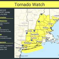 Tornado Watch Issued For Connecticut, With 60 MPH Wind Gusts, Hail Also Possible